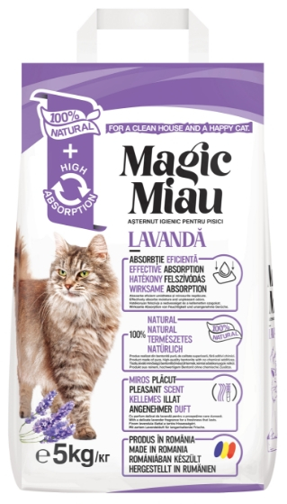 Magic Miau Așternut igienic LAVANDĂ